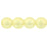 Czech Round Beads 6mm Sueded Gold Jonquil (50pcs)