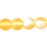 Czech Round Beads 6mm Matte - Lt Topaz AB (50pcs)