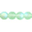 Czech Round Beads 6mm Matte - Peridot AB (50pcs)