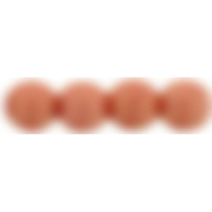 Czech Round Beads 6mm Pacifica - Strawberry (50pcs)