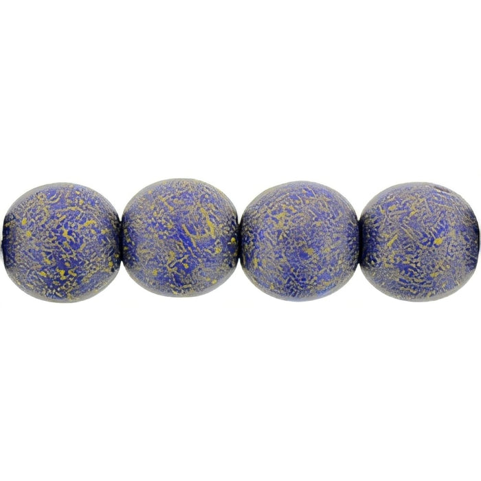Czech Round Beads 6mm Pacifica - Elderberry (50pcs)