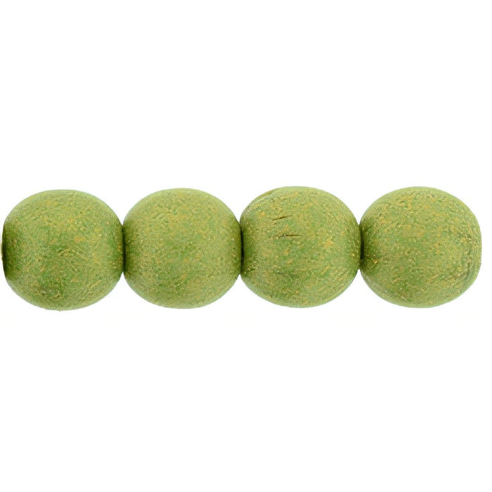 Czech Round Beads 6mm Pacifica - Avocado (50pcs)