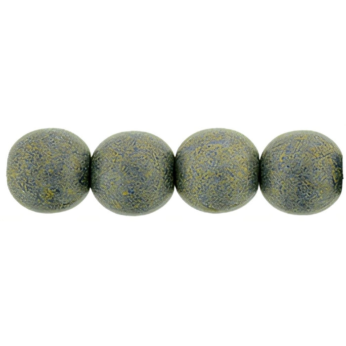 Czech Round Beads 6mm Pacifica - Poppy Seed (50pcs)