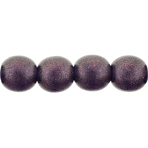 Czech Round Beads 6mm Cosmic Twinkle - Tanzanite (50pcs)