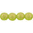 Czech Round Beads 6mm Cosmic Twinkle - Olivine (50pcs)