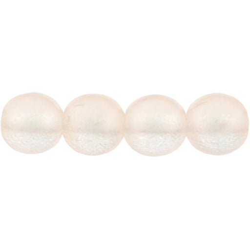 Czech Round Beads 6mm Cosmic Twinkle - Rosaline (50pcs)