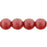 Czech Round Beads 6mm Cosmic Twinkle - Siam Ruby (50pcs)