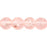 Czech Round Crackle Beads 6mm Rosaline (50pcs)