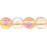 Czech Round Beads 6mm Rosaline AB (50pcs)