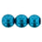 Czech Round Beads 8mm ColorTrends: Saturated Metallic Shaded Spruce (25pcs)