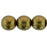 Czech Round Beads 8mm ColorTrends: Saturated Metallic Emperador (25pcs)