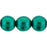 Czech Round Beads 8mm ColorTrends: Saturated Metallic Arcadia (25pcs)