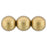 Czech Round Beads 8mm ColorTrends: Saturated Metallic Ceylon Yellow (25pcs)
