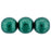Czech Round Beads 8mm ColorTrends: Saturated Metallic Martini Olive (25pcs)