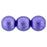 Czech Round Beads 8mm ColorTrends: Saturated Metallic Ultra Violet (25pcs)
