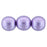 Czech Round Beads 8mm ColorTrends: Saturated Metallic Crocus Petal (25pcs)
