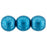 Czech Round Beads 8mm ColorTrends: Saturated Metallic Quetzal Green (25pcs)