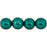 Czech Round Beads 8mm ColorTrends: Saturated Metallic Forest Biome (25pcs)