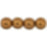 Czech Round Beads 8mm ColorTrends: Saturated Metallic Hazel (25pcs)