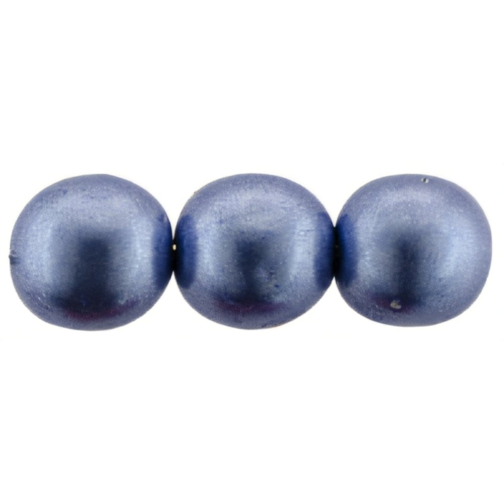 Czech Round Beads 8mm ColorTrends: Sueded Gold Provence (25pcs)