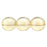 Czech Round Beads 8mm Luster - Transparent Champagne (25pcs)