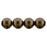 Czech Pearl Coat - Round 8mm Pearl - Chocolate (75pcs)