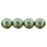 Czech Pearl Coat - Round 8mm Pearl - Sage Green (75pcs)