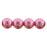 Czech Pearl Coat - Round 8mm Pearl - Dragon Fruit (75pcs)