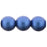 Czech Round Beads 8mm Metallic Suede - Blue (25pcs)