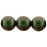 Czech Round Beads 8mm Polychrome - Olive Mauve (25pcs)
