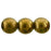 Czech Round Beads 8mm Patina - Olivine (25pcs)