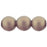Czech Round Beads 8mm Sueded Gold Amethyst (25pcs)