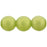 Czech Round Beads 8mm Sueded Gold Olivine (25pcs)
