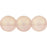 Czech Round Beads 8mm Sueded Gold Rosaline (25pcs)