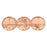 Czech Round Crackle Beads 8mm Rosaline (25pcs)