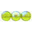 Czech Round Beads 8mm Olivine AB (25pcs)