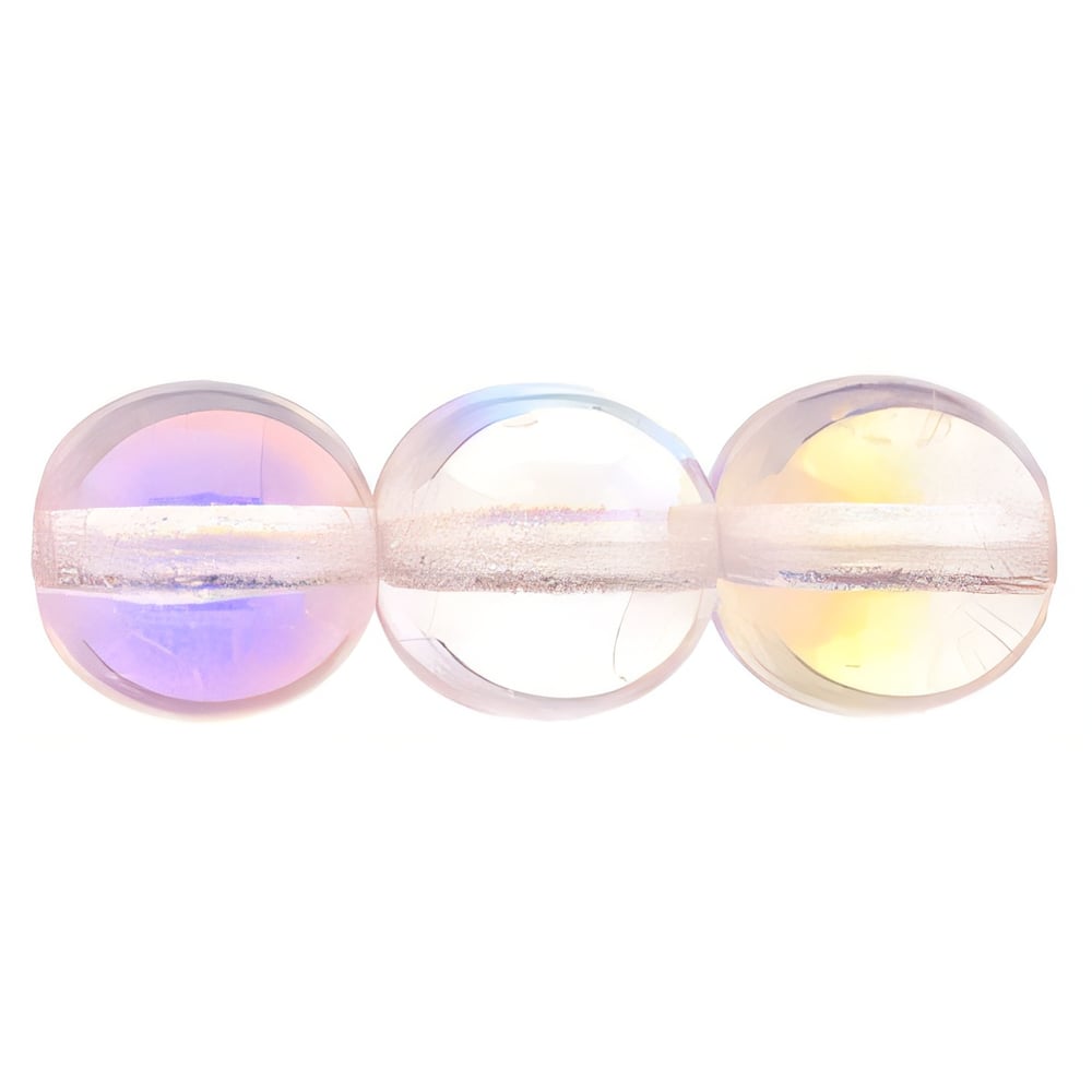 Czech Round Beads 8mm Rosaline AB (25pcs)