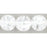 Czech Round Crackle Beads 10mm: Crystal (25pcs)