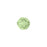 PRESTIGE Crystal, #5000 Faceted Round Bead 6mm, Sunshine Peridot (1 Piece)