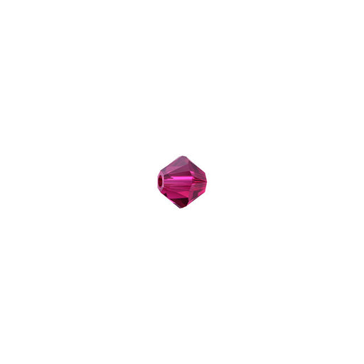 PRESTIGE Crystal, #5328 Bicone Bead 4mm, Ruby (1 Piece)