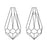 PRESTIGE Crystal, #6000 Teardrop Pendant 11mm, Majestic Green (1 Piece)