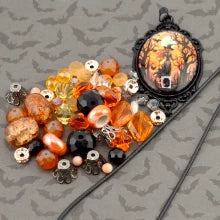 Jesse James Beads Halloween Beaded Necklace Kit - Witch, Please