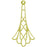 Brass Filigree, Tower (12 Pieces)