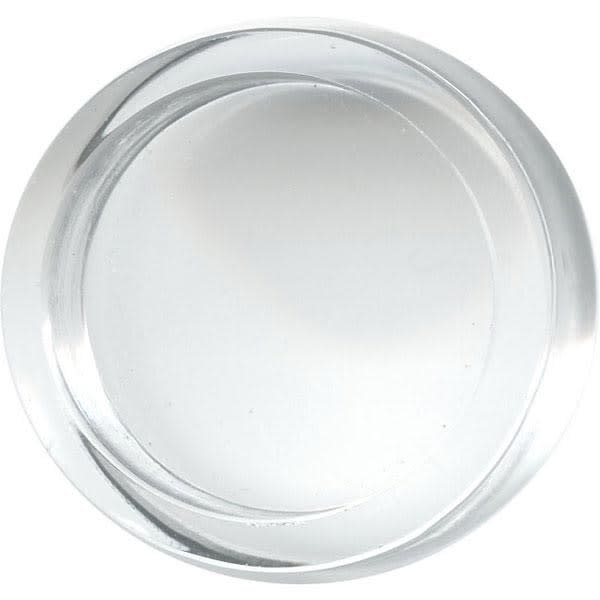 Glass Bezel, Circle, 25mm (5 Pieces)