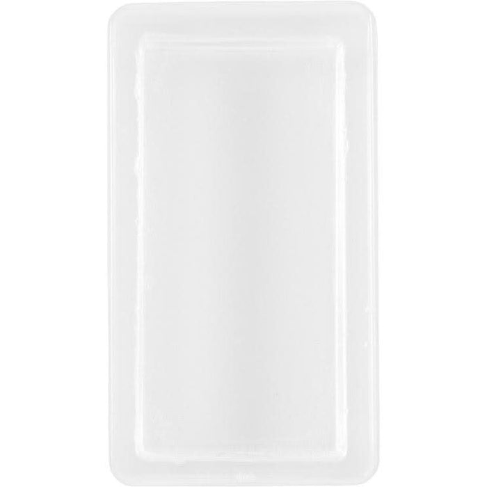 Glass Bezel, Rectangle, 34x19mm (5 Pieces)