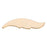 1 Inch Feather Brass Stamping Blank