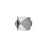 10mm Silver Plated Bali Style Geometric Round Beads (5 Pieces)