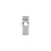 7mm Silver Rhodium Plated Lowercase F - Alphabet Initial Beads