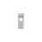 7mm Silver Rhodium Plated Lowercase H - Alphabet Initial Beads