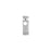 8mm Silver Rhodium Plated Lowercase J - Alphabet Initial Beads